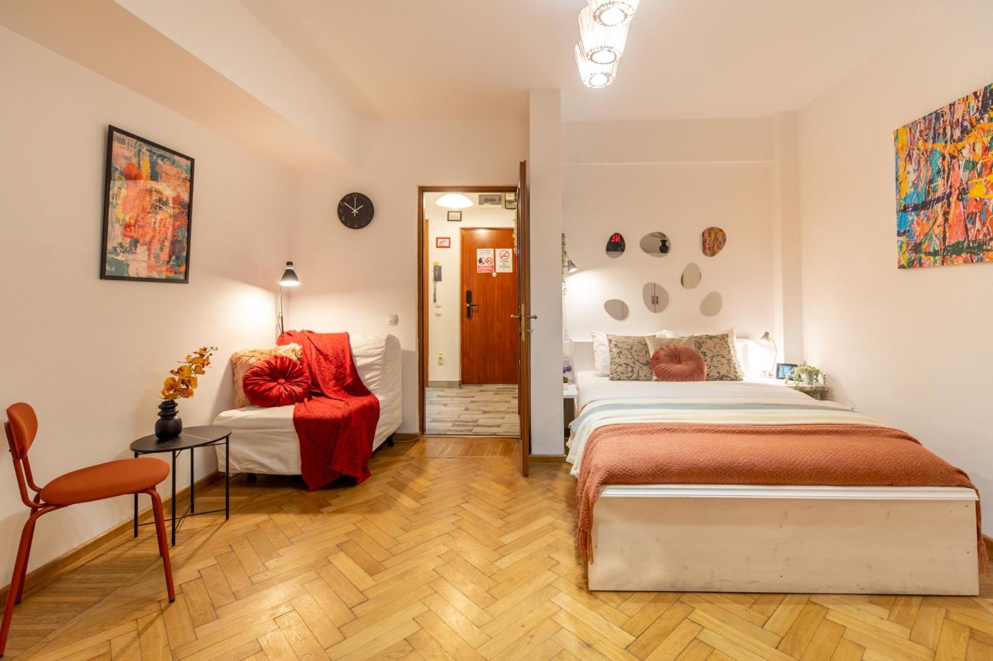 2Br Apartment At Piata Natiunilor Unite: Perfect For City Center Stays ブカレスト エクステリア 写真